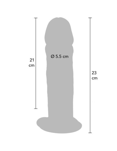 GET REAL - DELUXE THICK DOUBLE-DENSITY TPE DONG...