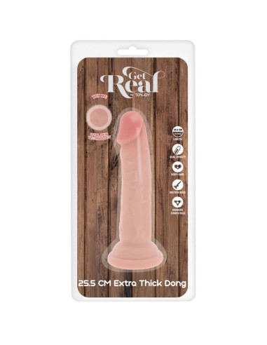 GET REAL - DELUXE THICK DOUBLE-DENSITY TPE DONG...