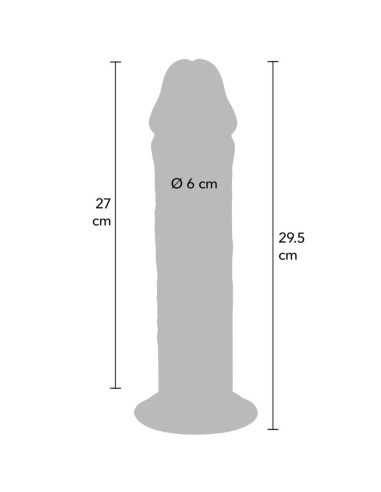 GET REAL - DELUXE THICK DOUBLE-DENSITY TPE DONG...