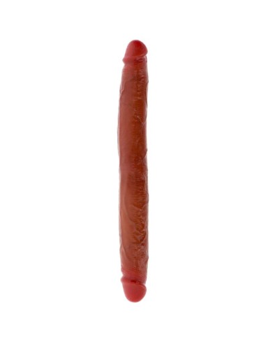 GET REAL - DOUBLE-ENDED SILICONE DILDO CARAMEL...