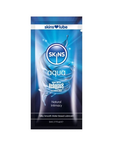 SKINS - AQUA WATER-BASED LUBRICANT SINGLE-DOSE...