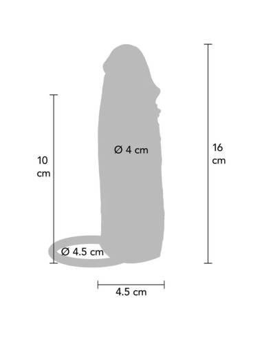 GET REAL - HYDRATED SKIN SILICONE PENIS SLEEVE...