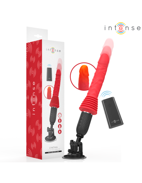 INTENSE - CYNTHIA REMOTE CONTROL THRUSTING VIBRATOR WITH HEAT