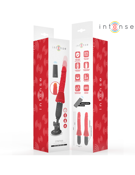 INTENSE - CYNTHIA REMOTE CONTROL THRUSTING VIBRATOR WITH HEAT