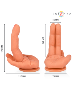 INTENSE - LEELA G-SPOT STIMULATOR FLEXIBLE HAND 12.6 CM 2