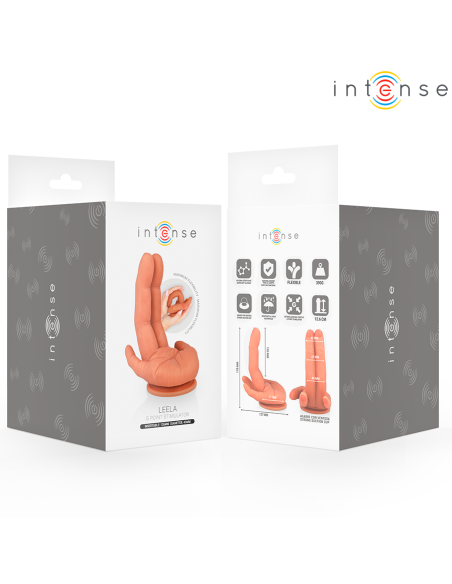 INTENSE - LEELA G-SPOT STIMULATOR FLEXIBLE HAND 12.6 CM