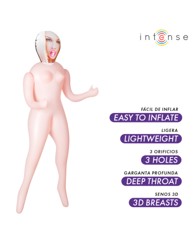 INTENSE DOLLS - IRINA INFLATABLE DOLL WITH...