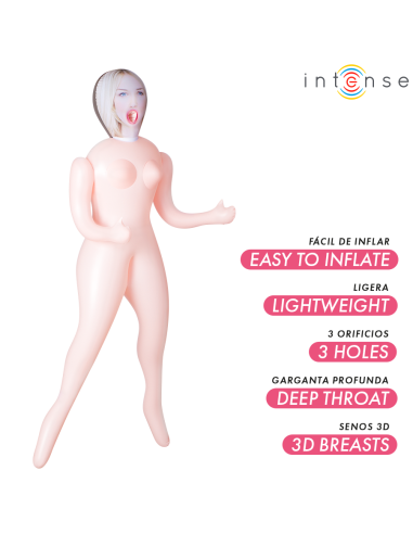 INTENSE DOLLS - INGRID INFLATABLE DOLL WITH...