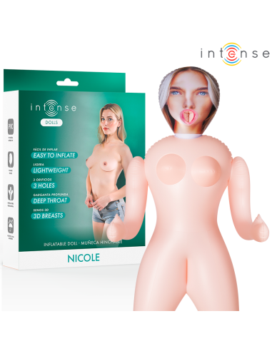 INTENSE DOLLS - NICOLE INFLATABLE DOLL WITH...