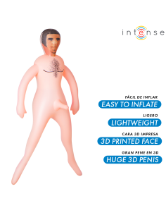 INTENSE DOLLS - ANTHONY INFLATABLE DOLL WITH 3D PENIS 2