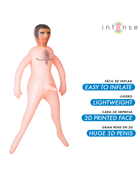 INTENSE DOLLS - ANTHONY INFLATABLE DOLL WITH 3D PENIS