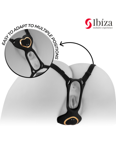 IBIZA - VIBRADOR PARA PAREJAS FORMA DE BRAGUITA...