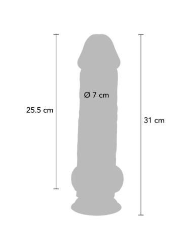 GET REAL - DELUXE REALISTIC PENIS WITH...