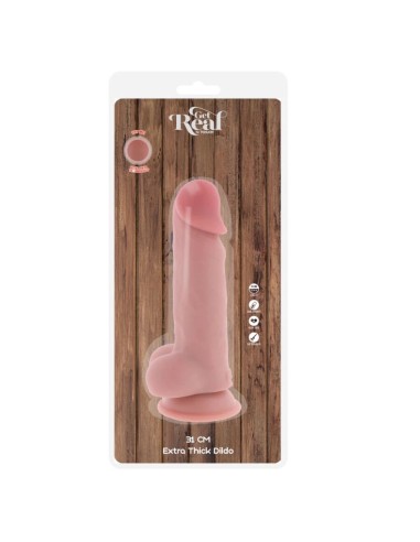 GET REAL - DELUXE REALISTIC PENIS WITH...