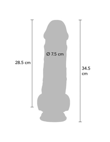 GET REAL - DELUXE REALISTIC PENIS WITH...