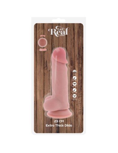 GET REAL - DELUXE REALISTIC PENIS WITH...