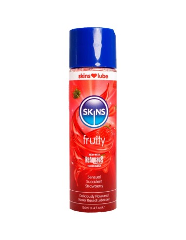 SKINS - FRUITY WATER-BASED LUBRICANT STRAWBERRY...