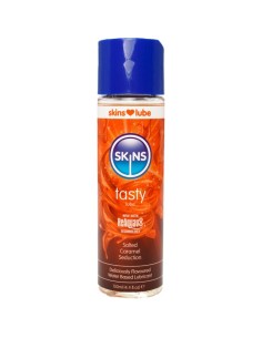 SKINS - TASTY WATER-BASED LUBRICANT SALTED CARAMEL 130 ML