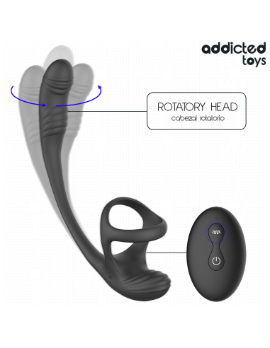 ADDICTED TOYS - ANAL PLUG WITH VIBRATION AND...