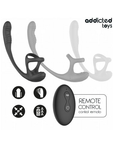 ADDICTED TOYS - ANAL PLUG WITH VIBRATION AND...