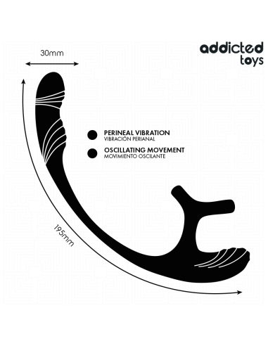 ADDICTED TOYS - ANAL PLUG WITH VIBRATION AND...