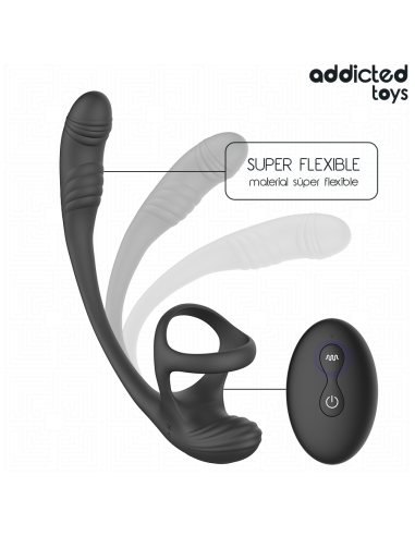 ADDICTED TOYS - ANAL PLUG WITH VIBRATION AND...