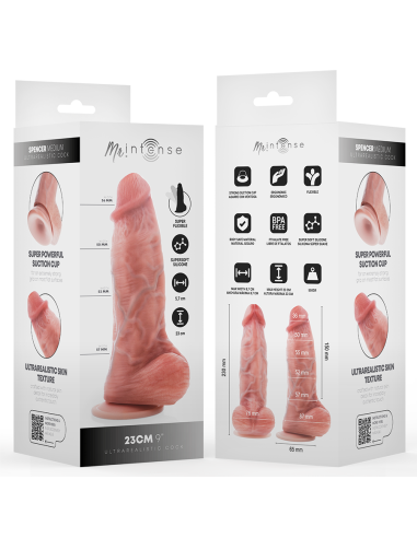 MR INTENSE - MEDIUM SPENCER SILICONE DILDO 23...