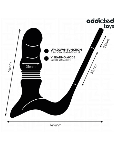 ADDICTED TOYS - UPDOWN PROSTATIC RING