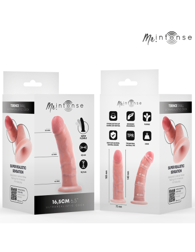 MR INTENSE - SMALL TERENCE DILDO 16.5 CM -Ø-...
