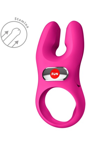 FUN FACTORY - NOS PRO VIBRATING COCK RING MAGENTA