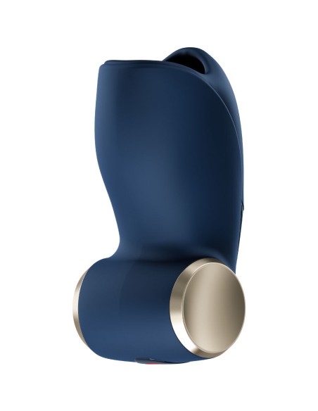 FUN FACTORY - COBRA LIBRE II MASTURBADOR VIBRADOR AZUL OSCURO