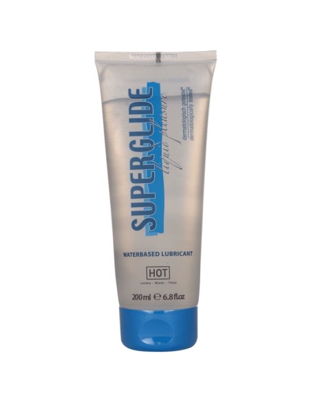 HOT - SUPERGLIDE LIQUID PLEASURE WATERBASED LUBRICANT 200 ML