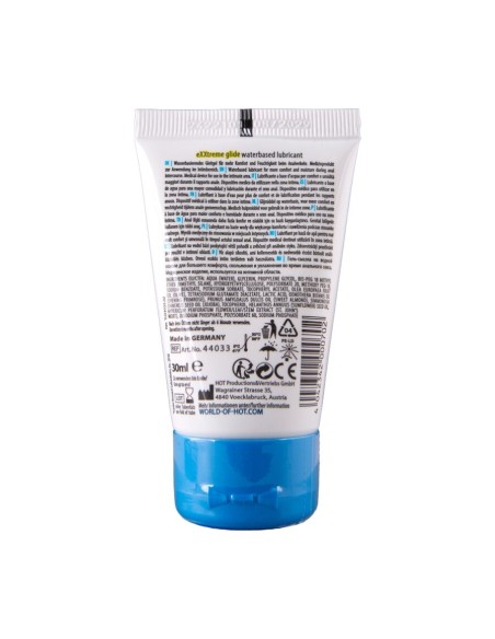 HOT - EXXTREME GLIDE WATERBASED LUBRICANT + COMFORT OIL A+ 30 ML