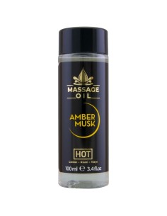 HOT - MASSAGE OIL AMBER  MUSK 100 ML
