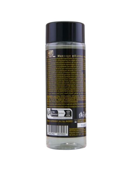 HOT - MASSAGE OIL AMBER  MUSK 100 ML