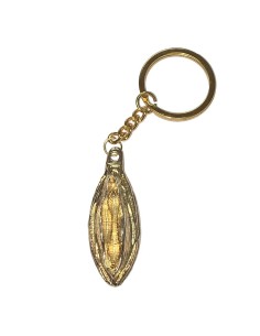 DIABLO PICANTE - METAL KEYCHAIN WITH GOLD LIPS