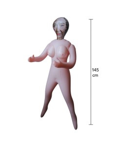 HIDDEN DESIRE - HORNY GRANNY INFLATABLE DOLL 145 CM 2