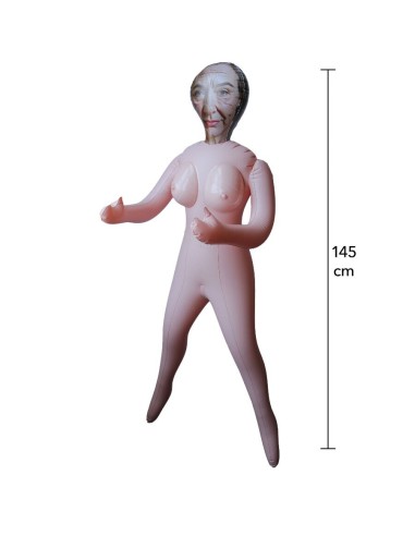HIDDEN DESIRE - HORNY GRANNY INFLATABLE DOLL...