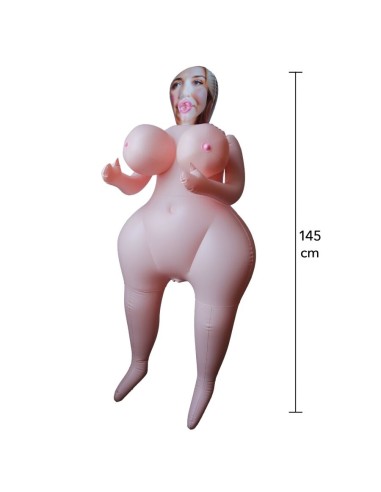 HIDDEN DESIRE - HEAVY HEATHER INFLATABLE DOLL...