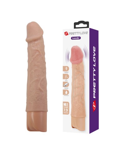PRETTY LOVE - LEANDER FLEXIBLE REALISTIC VIBRATOR