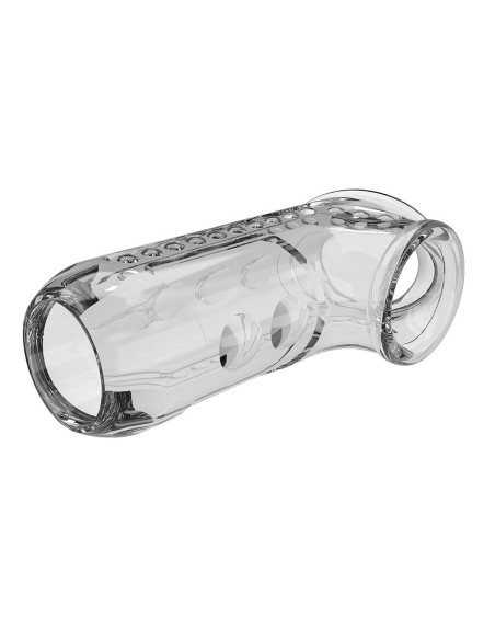 PRETTY LOVE - TRANSPARENT TEXTURED PENIS SHEATH