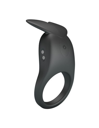 PRETTY LOVE - CARLTON PENIS RING WITH CLITORAL...