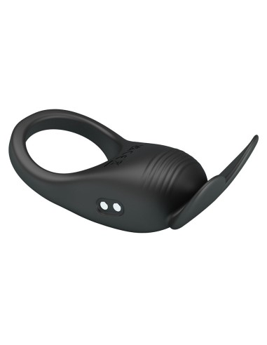 PRETTY LOVE - CARLTON PENIS RING WITH CLITORAL...
