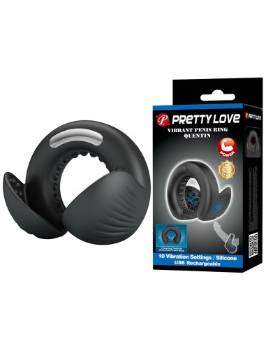 PRETTY LOVE - QUENTIN PENIS RING WITH...