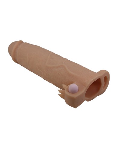 PRETTY LOVE - XERXES PENIS SLEEVE WITH CLITORAL...