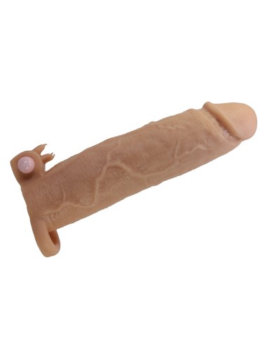 PRETTY LOVE - XERXES PENIS SLEEVE WITH CLITORAL...
