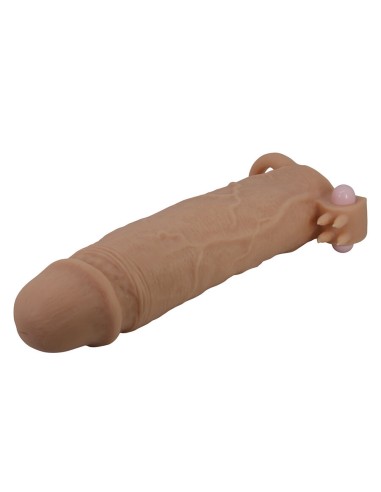 PRETTY LOVE - XERXES PENIS SLEEVE WITH CLITORAL...