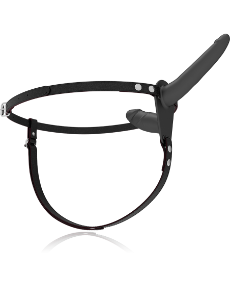 FETISH SUBMISSIVE DOUBLE PENETRIX STRAP-ON BLACK UP