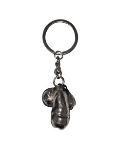 DIABLO PICANTE -SILVER METAL KEYCHAIN SHRINKED PENIS