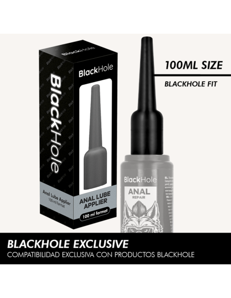 BLACK HOLE - ANAL LUBE APPLIER  L SIZE 100 ML